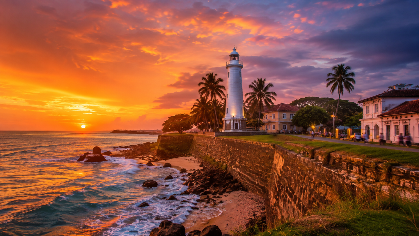 Galle Fort & Ocean Beaches