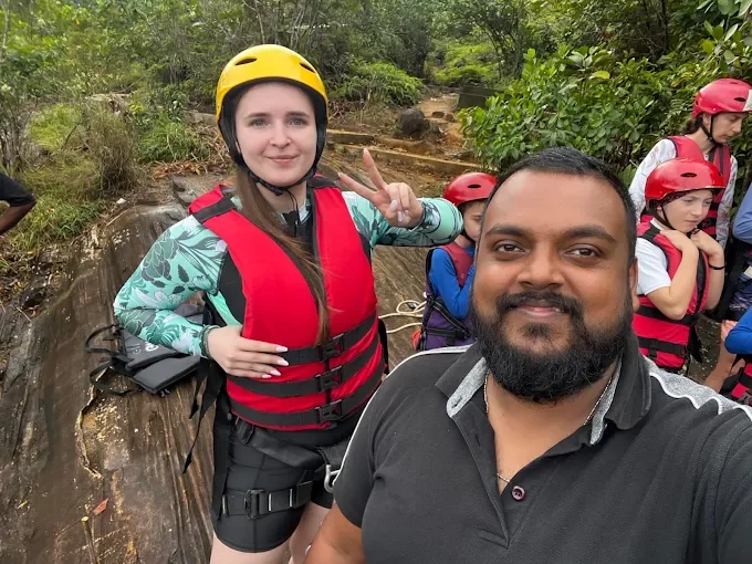 Kitulgala River Adventure - Thrilling rainforest canyoning and rafting with licensed safety gear included.